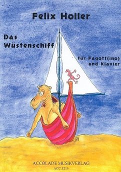 Cover Das Wüstenschiff für Fagott und Klavier