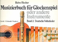 Cover Musizierbuch Band 2 Deutsche Volkslieder für Glockenspiel