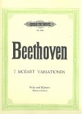 7 Variationen über das Duett für Viola und Klavier Bei Männern welche Liebe fühlen aus 'Die Zauberflöte'
