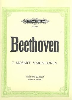 7 Variationen über das Duett für Viola und Klavier Bei Männern welche Liebe fühlen aus 'Die Zauberflöte'