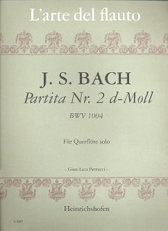 Cover Partita d-Moll Nr.2 BWV1004 für Flöte solo