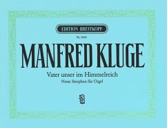 Cover Vater unser im Himmelreich 9 Strophen für Orgel