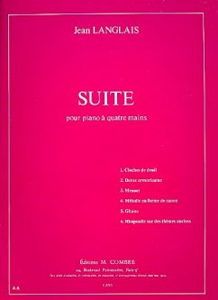 Cover Suite pour piano ŕ 4 mains