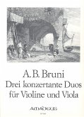 3 konzertante Duos op.25,4-6 für Violine und Viola 2 Stimmen 3 konzertante Duos op.25,4-6 für Violine und Viola 2 Stimmen