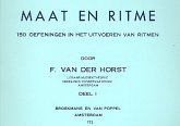 Maat en ritme vol.1 150 oefeningen in het uitvoeren van ritmen Maat en ritme vol.1 150 oefeningen in het uitvoeren van ritmen
