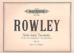 Cover 6 kurze Tanzstückchen op.41 für Klavier zu 4 Händen