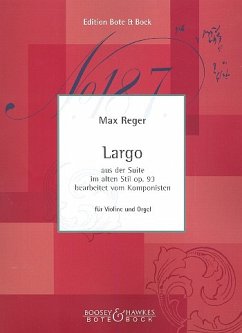 Cover Largo für Violine und Orgel