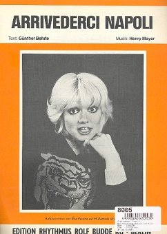 Cover Arrivederci Napoli: Einzelausgabe Gesang und Klavier
