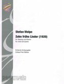 10 frühe Lieder für Gesang und Klavier 10 frühe Lieder für Gesang und Klavier