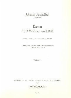 Cover Kanon für 3 Violinen und Bass Violine 1