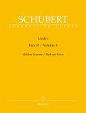 Lieder Band 8 für Gesang (mittel) und Klavier praktische Ausgabe