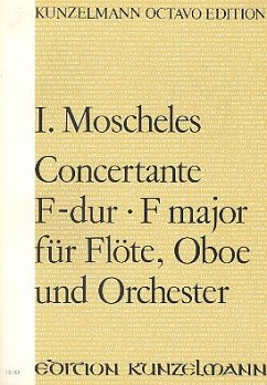 Cover Concertante F-Dur für Flöte, Oboe und Orchester Partitur