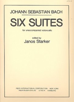 Cover 6 Suites for violoncello solo