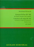 Konzert B-Dur RV502 für Fagott, Streicher und Bc Partitur Konzert B-Dur RV502 für Fagott, Streicher und Bc Partitur