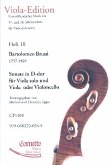 Sonate D-Dur für Viola solo und Viola oder Violoncello Sonate D-Dur für Viola solo und Viola oder Violoncello