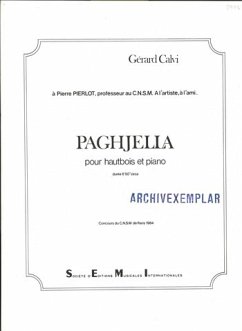 Cover Paghjella pour hautbois et piano