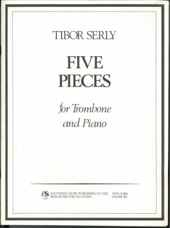 Cover 5 pieces for trombone and piano