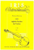 100 tägliche Studien Band 1 für Violine (1.Lage)