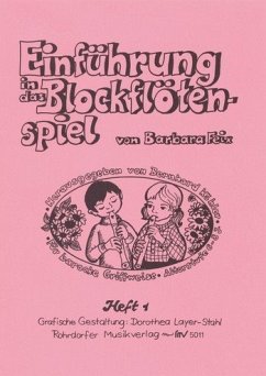 Cover Einführung in das Blockflötenspiel Band 1 für Sopranblockflöte