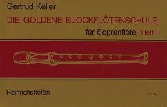Cover Die goldene Blockflötenschule Band 1 für Sopranblockflöte