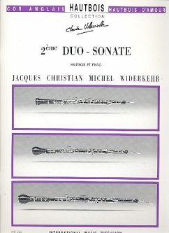 Cover Duo-Sonate no.2 pour hautbois et piano