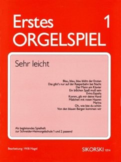 Cover Erstes Orgelspiel Band 1