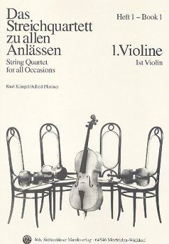 Cover Das Streichquartett zu allen Anlässen Band 1 Stimmen (1/1/1/1)