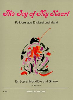 Cover The Joy of my Heart für Sopranblockflöte und Gitarre Partitur und Stimmen