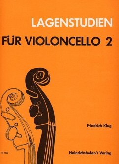 Cover Lagenstudien Band 2 für Violoncello