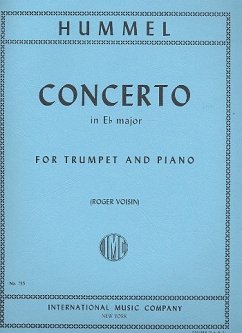 Concerto for trumpet and orchestra for trumpet and piano Concerto for trumpet and orchestra for trumpet and piano