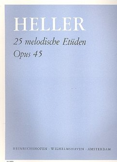 Cover 25 melodische Etüden op.45 für Klavier