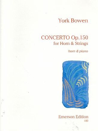 Concerto op.150 for horn and strings for horn and piano Concerto op.150 for horn and strings for horn and piano