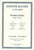 Parthia B-Dur Hob.II:B7 für 2 Klarinetten, 2 Hörner und 2 Fagotte Partitur und Stimmen Parthia B-Dur Hob.II:B7 für 2 Klarinetten, 2 Hörner und 2 Fagotte Partitur und Stimmen