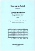 In der Fremde für gem Chor a cappella Partitur