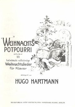 Cover Weihnachtspotpourri 11 Weihnachtslieder für Klavier
