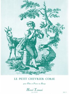 Cover Le petit chevrier corse pour flűte et piano ou harpe