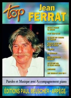 Cover Top Jean Ferrat: Songbook piano/voice/guitar (fr)