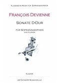 Sonate D-Dur für Sopransaxophon und Klavier Klavierpartitur Sonate D-Dur für Sopransaxophon und Klavier Klavierpartitur