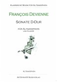 Sonate D-Dur für Altsaxophon und Klavier Altsaxophonstimme Sonate D-Dur für Altsaxophon und Klavier Altsaxophonstimme