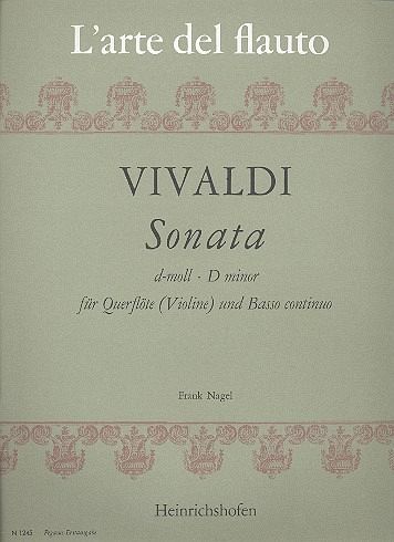 Sonata d-moll für Flöte und Bc Sonata d-moll für Flöte und Bc