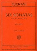 6 Sonatas op.4 vol.1 (nos.1-3): for 2 violins score and parts 6 Sonatas op.4 vol.1 (nos.1-3): for 2 violins score and parts
