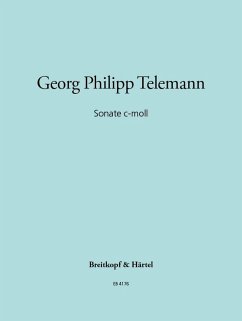 Cover Sonate c-Moll für Violine (Oboe) und Bc