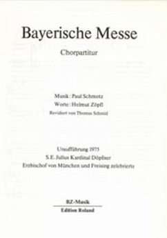 Cover Bayerische Messe Singpartitur