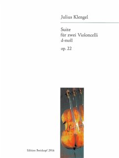 Cover Suite d-Moll op.22 für 2 Violoncelli Spielpartitur