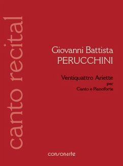 24 Ariette per canto e pianoforte partitura