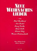 Neue Weihnachtslieder für Gesang und Klavier