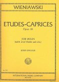 Etudes-Caprices op.18 for violin (2nd violin ad lib.) score Etudes-Caprices op.18 for violin (2nd violin ad lib.) score