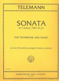 Sonata f minor for trombone and piano Sonata f minor for trombone and piano