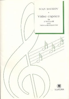 Cover Valse Caprice für 4 Violoncelli Partitur und Stimmen