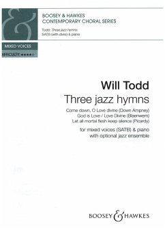 Cover 3 Jazz Hymnes für gem Chor und Klavier Chorpartitur (en)